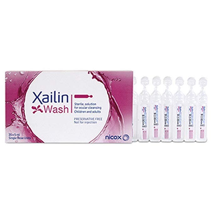 Xailin Wash Soluzione Sterile Lavaggio Oculare 20 Flaconcini 5 ml