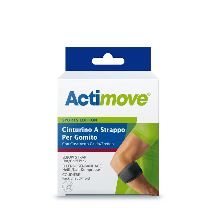 Actimove Sport Cintura Gomito Con Cuscinetto Caldo/Freddo Taglia Unica