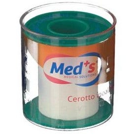 Med's Cerotto TNT Bianco In Rocchetto  5 m x 5 cm