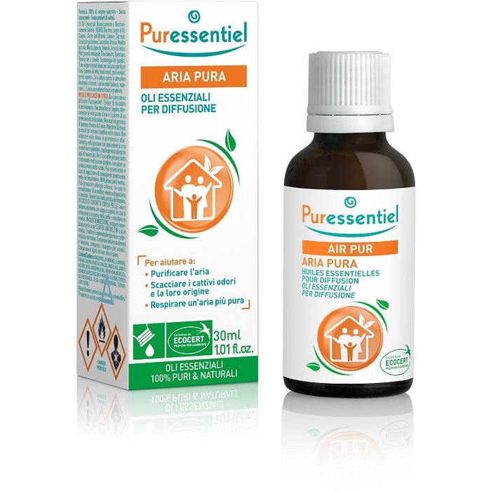 Puressentiel Oli Essenziali per Diffusione Miscela Aria Pura Ecocert 30 ml