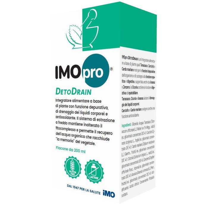 Imopro Detodrain Integratore Depurativo e Drenante 200 ml