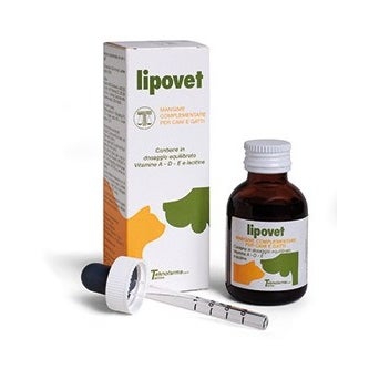 Teknofarma Lipovet Gocce Integratore Vitaminico Cani E Gatti 50 ml