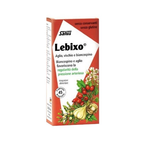 Lebixo Integratore Aglio Biancospino Vischio 45 Capsule