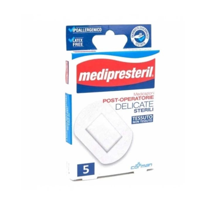 Medipresteril Post Operatoria Delicata Sterile 8X10 5 Pezzi