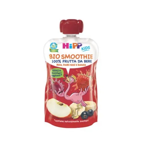 Hipp Bio Smoothies Mela Frutti Rossi Banana 120 ml