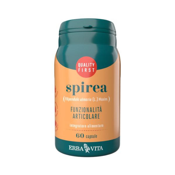 Erba Vita Spirea Ulmaria Integratore Articolare e Drenante 60 Capsule