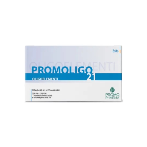 Promoligo 21 Zolfo Oligoelementi 20 Fiale da 2 ml