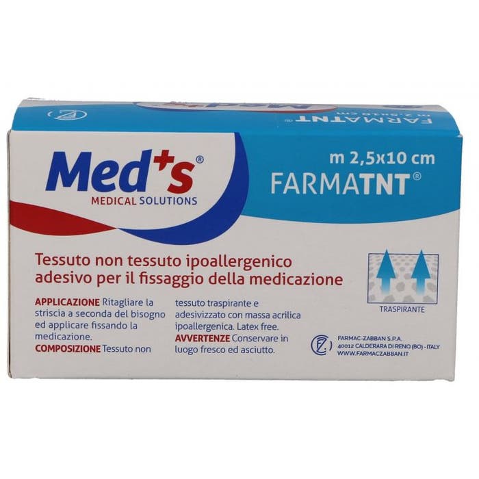 Med s Fix Cerotto TNT Autoadesivo In Rotolo 2 5 m x 10 cm