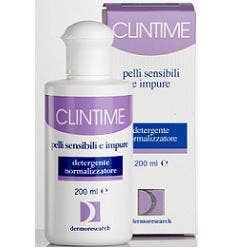 Clintime Detergente Liquido Normalizzante Per Pelle Grassa e Sensibile 200 ml