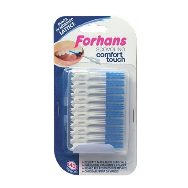 Forhans Comfort Touch Scovolini con Punta Morbida 40 pezzi