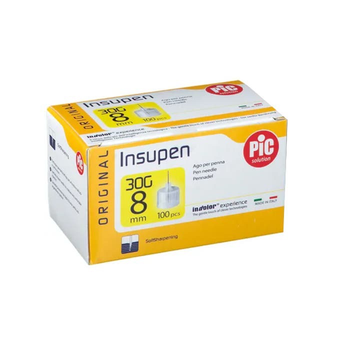 Pic Insupen 30 G 8 MM Aghi Pungidito 100 Pezzi