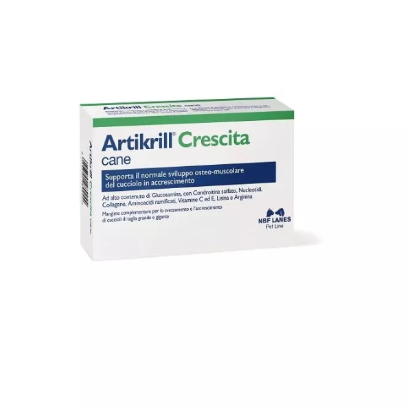 Artikrill Crescita Mangime Complementare Cane 60 Compresse