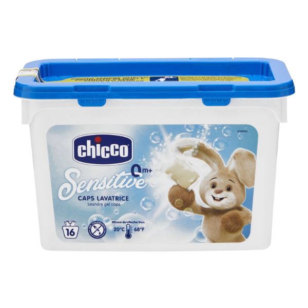 Chicco Sensitive Detersivo Dosato Per Lavatrice Capsule In Gel