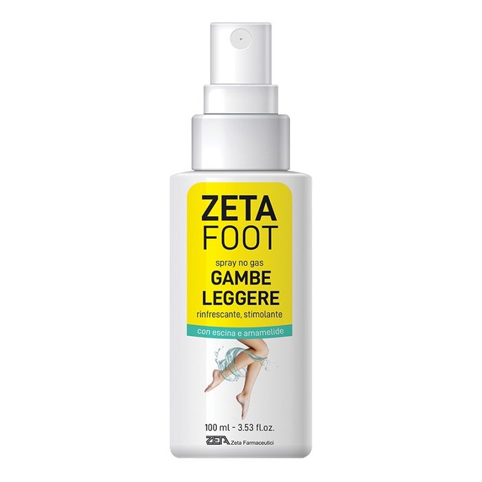 Zeta Foot Spray No Gas Gambe Leggere 100ml