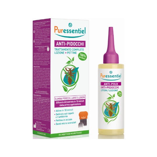 Puressentiel Lozione Antipidocchi   Pettine 100 ml