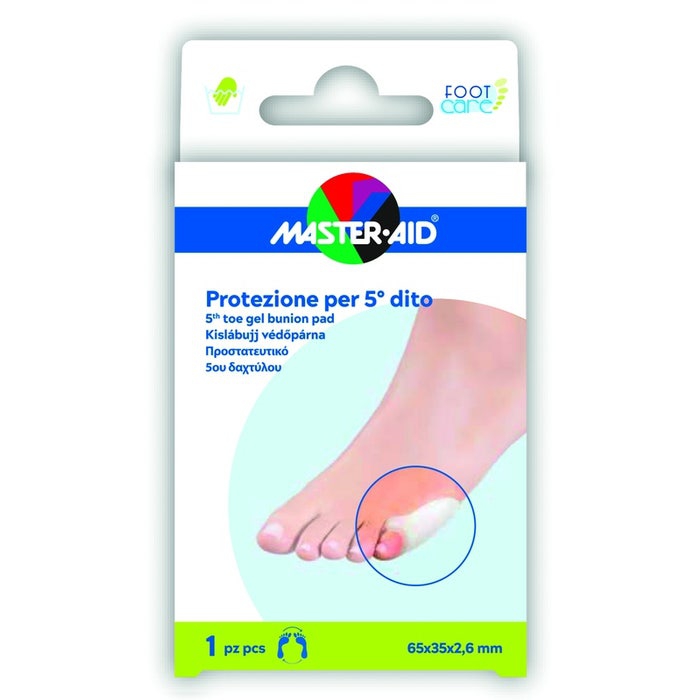 Master-Aid Foot Care Protezione Gel 5 Dito 1 Pezzo