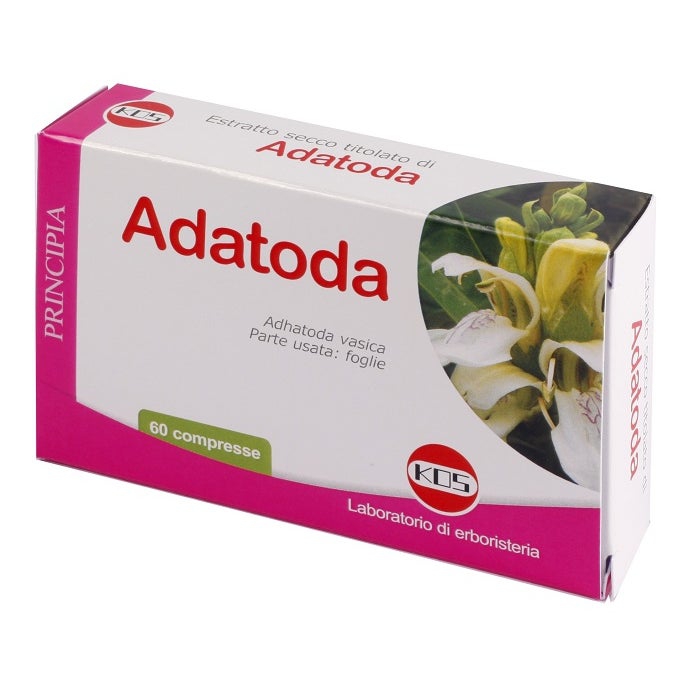 Kos Adhatoda Estratto Secco Integratore 60 Compresse