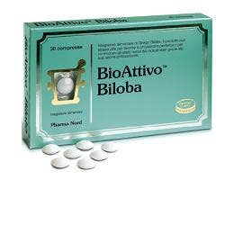 Bio Attivo Biloba Integratore Per La Memoria 30 Compresse