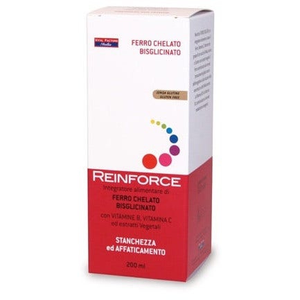 Farmaderbe Reinforce Ferro Chelato Integratore 200 ml