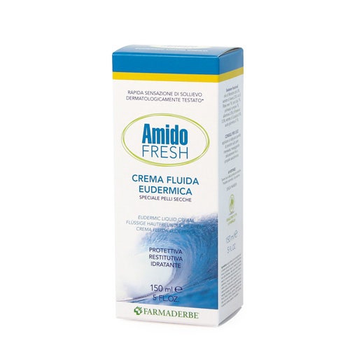 Amido Fresh Crema Fluida Eudermica Idratante Pelle Secca 150 ml