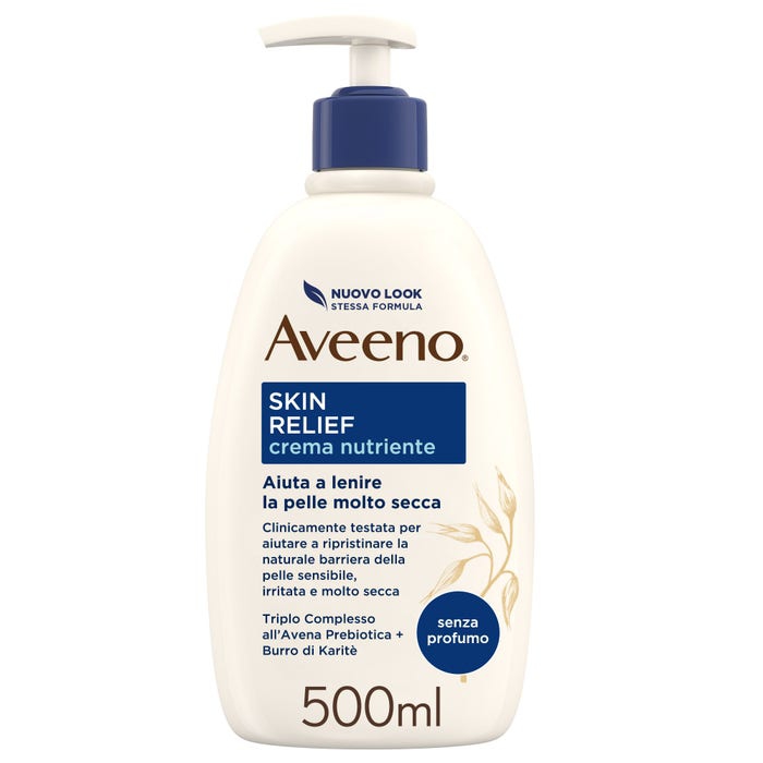 Aveeno Skin Relief Lozione Crema Nutriente Lenitiva 500 ml