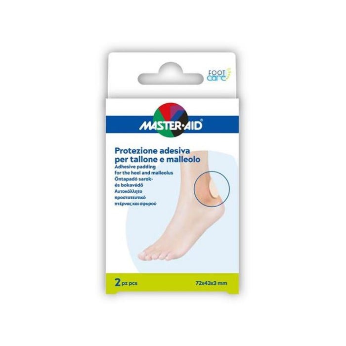 Master-Aid Foot Care Protezione Tallone Malleolo 2 Pezzi