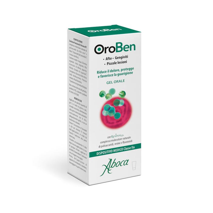 Aboca Oroben Gel Orale Afte e Gengiviti 15 ml