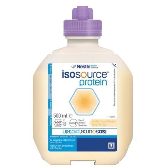 Isosource Protein Alimento Iperproteico Gusto Vaniglia 500 ml