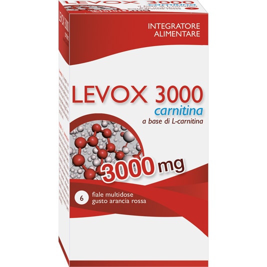 Levox 3000 Carnitina 6 Fiale