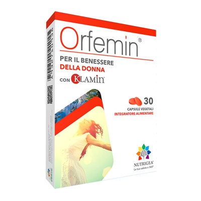 Orfemin Integratore Menopausa per il Benessere della Donna 30 Compresse