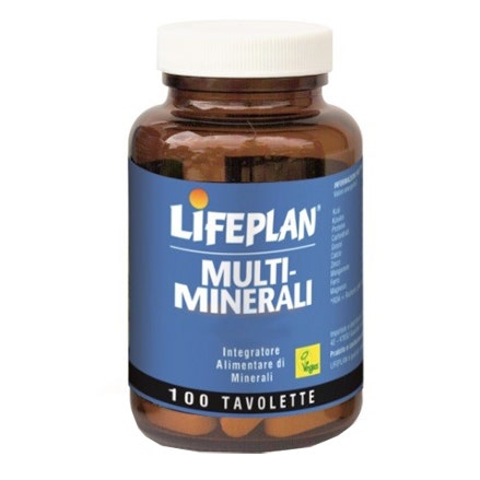 LifePlan Multiminerali Integratore di Minerali 100 Tavolette