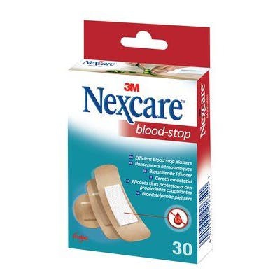 Nexcare Blood Stop Cerotto Preparato Emostatici 30 Pezzi