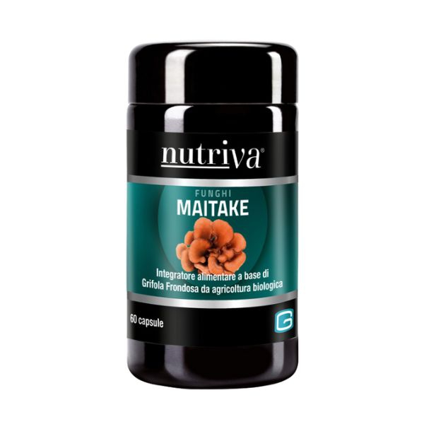 Nutriva Maitake Integratore per le Difese dell'Organismo 60 Capsule Vegetali