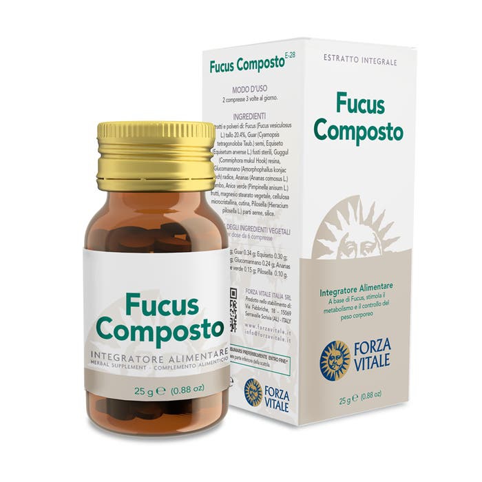 Ecosol Fucus Composto Integratore 60 Compresse 25 g