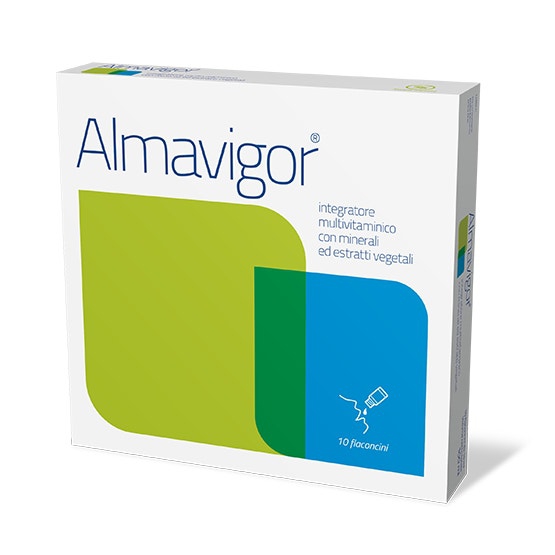 Almavigor Integratore Energetico 10 Flaconi 10 ml