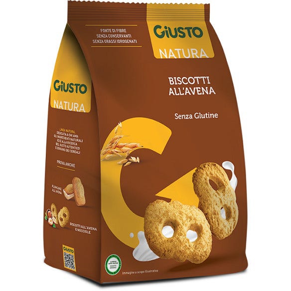 Giusto Senza Glutine Biscotti All'Avena 250g