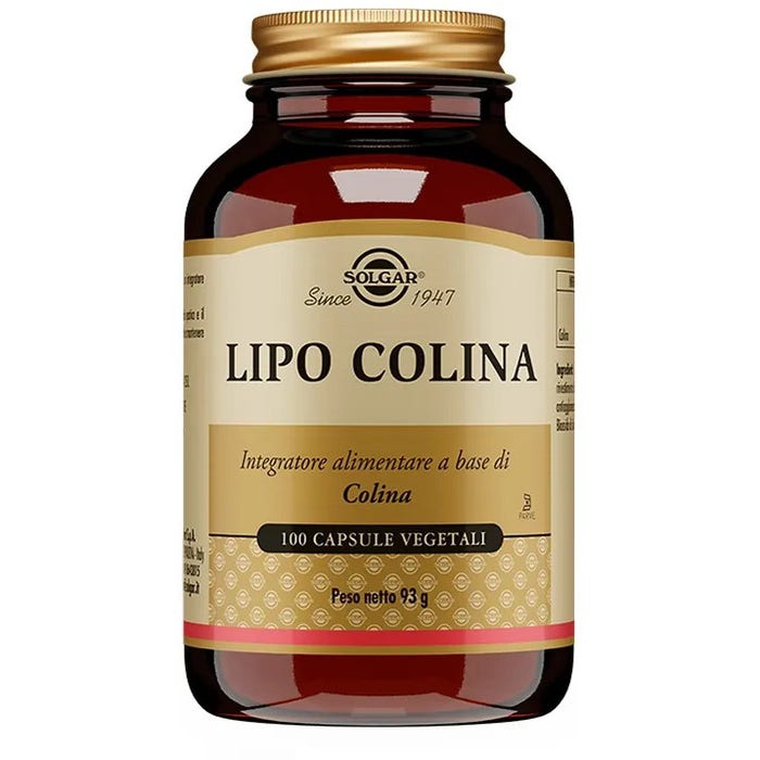 Solgar Lipo Colina 100 Capsule Vegetali