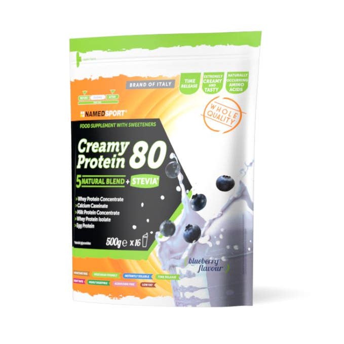 Named Sport Creamy Protein 80 Blueberry  Blend Proteico 500 g