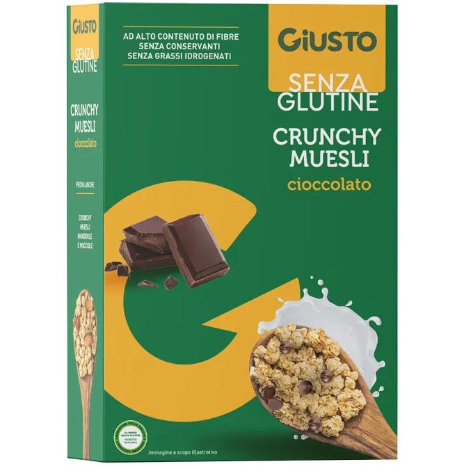 Giusto Senza Glutine Muesli Avena Cioccolato 375g