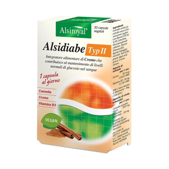 Alsidiabe Integratore 30 Capsule