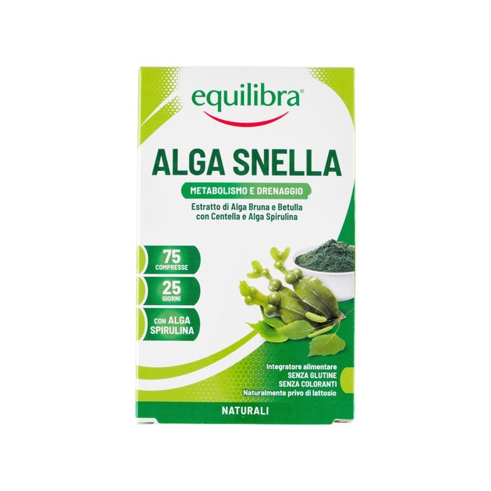 Equilibra Alga Snella Integratore per la Silhouette 75 Compresse