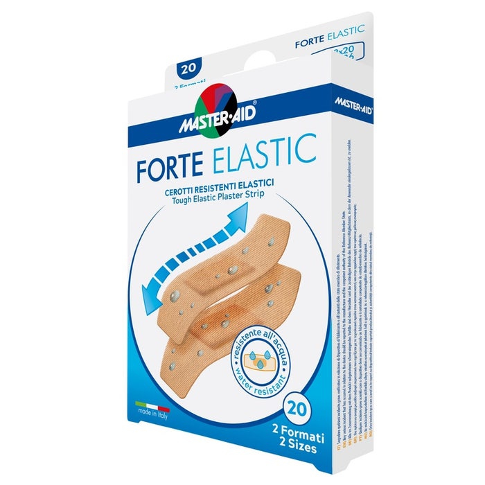 Master Aid Forte Elastic 2 Formati 20 Cerotti