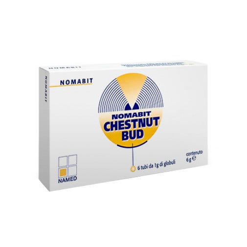 Nomabit Chestnut Bud Globuli Fiori Di Bach 6 Tubi 6 g