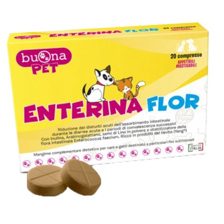 Enterina Flor Cani E Gatti 20 Compresse