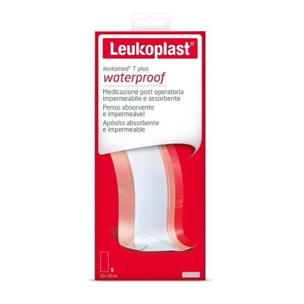 Leukomed T Plus Medicazione Postoperatoria 10x25 cm 5 Pezzi