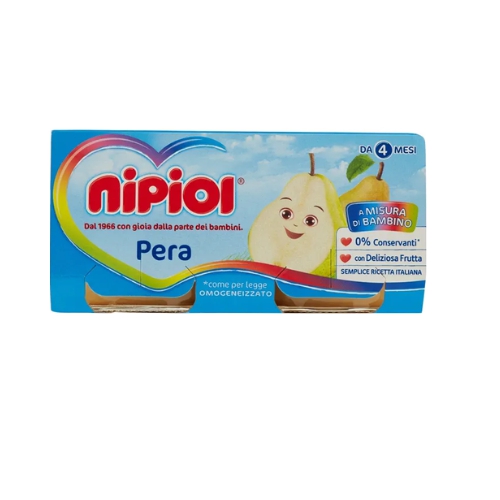 Nipiol Omogeneizzato Pera 2x80g