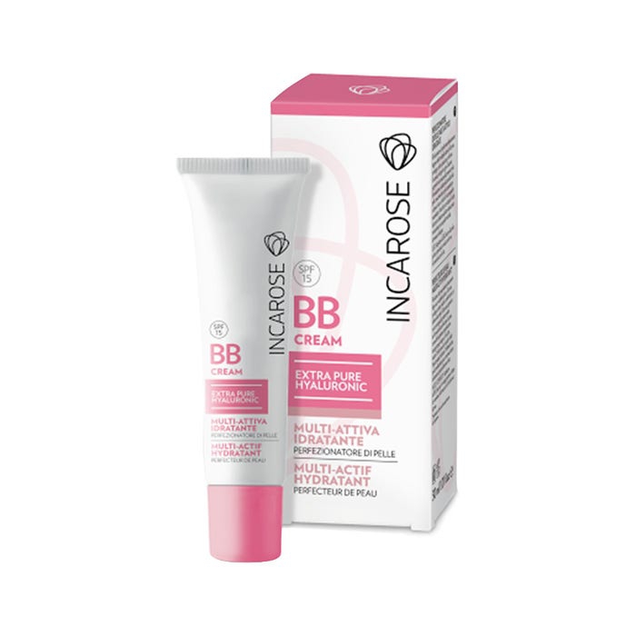 Incarose BB Cream Con Acido Ialuronico Colore Medium 30 ml