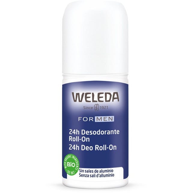 Weleda For Men Deo 24H Roll-On Deodorante 50 ml