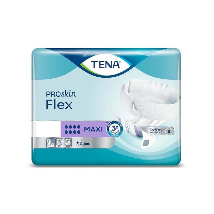 Tena Flex Maxi Pannolone A Cintura Small 22 Pezzi