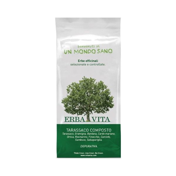 Erba Vita Tarassaco Composto Tisana Integratore Funzionalit Epatica 100 g